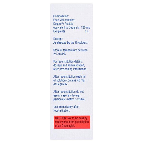 DEGAPRIDE 120mg Injection 1's - Cancer Oncology-Tar