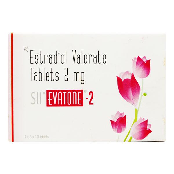 SII EVATONE 2 Tablet 10's - Hormonal Therapy-Oes