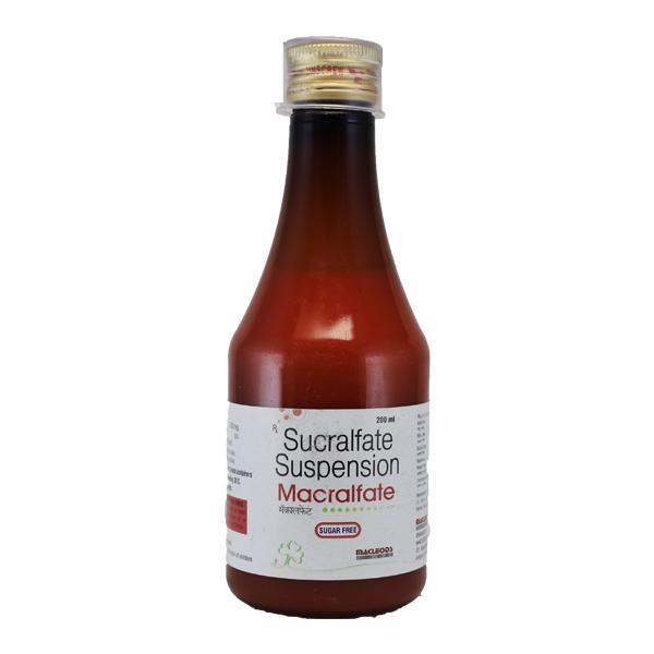 Macralfate Sugar Free Suspension 200ml - Ulcer/Reflux/Flatulence-Aaa
