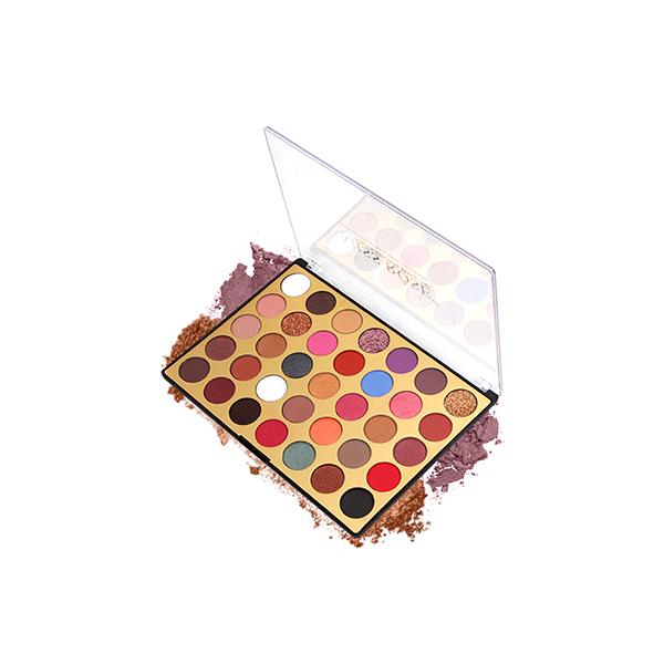 Miss Rose 35 Color Matte Professional Eyeshadow Palette 7001 - 81 MY 53 gm - Face Palettes