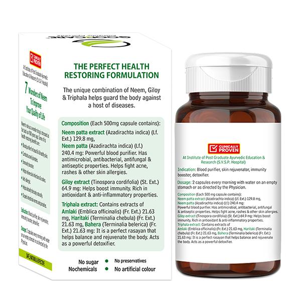 Goodcare Neem Capsule 60's - Pure Herbs