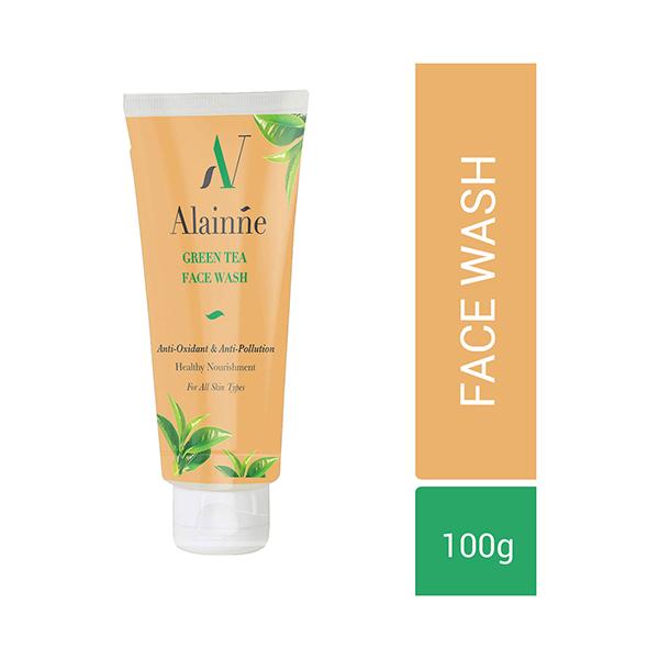 Netmeds | Alainne Green Tea Facewash 100 gm