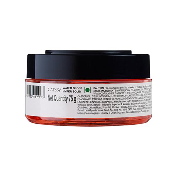 Gatsby Level 7 Water Gloss Hyper Solid Wax 75 gm - Hair Waxes