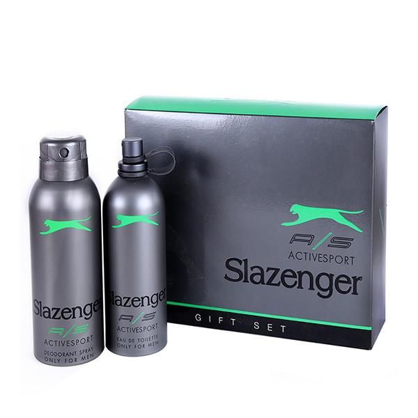 Slazenger Gift Set Green For Men 275 ml - Men Perfumes (Edt/Edp)