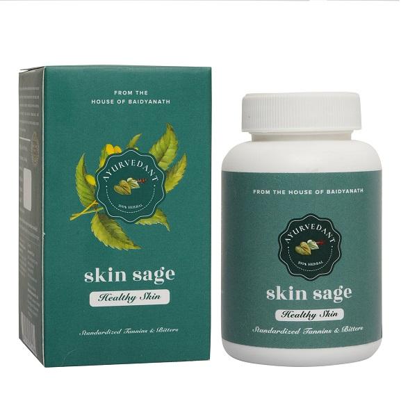 Netmeds | Ayurvedant Skin Sage Capsules 60's