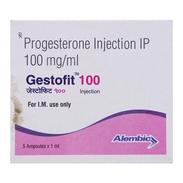Gestofit 100mg Injection 1ml - Hormonal Therapy-Oes
