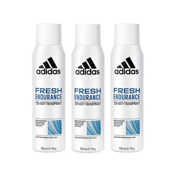 Netmeds | Adidas Fresh Endurance 72H Anti-Perspirant 150ml Deodorant Set For Women 3's