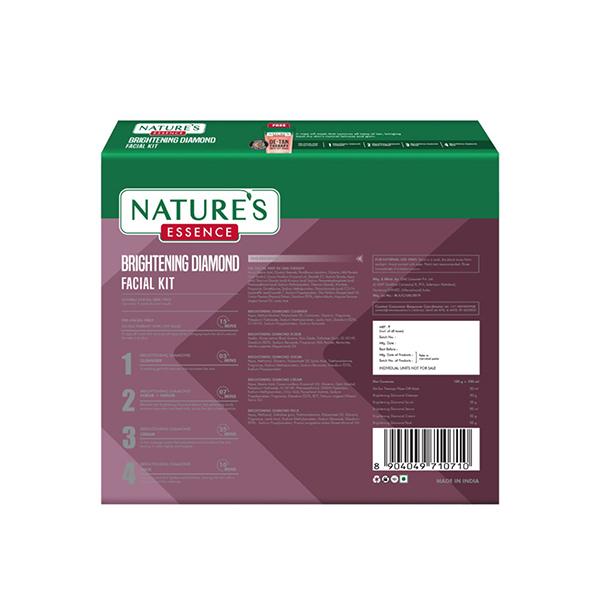 Nature's Essence Advanced Brightening Diamond Kit 230 gm - Facial Kits