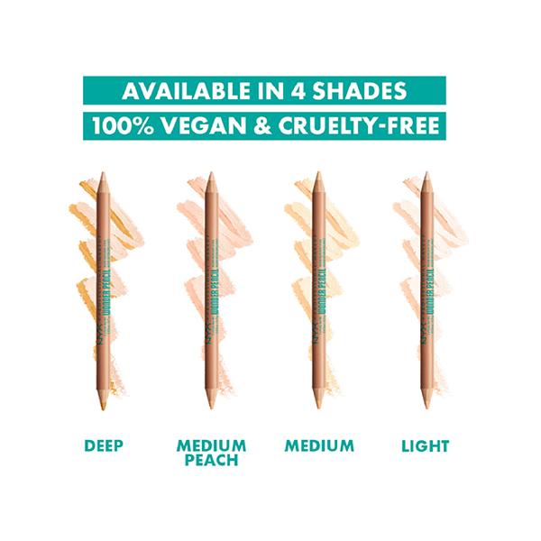 Nyx Professional Makeup Wonder Pencil Micro Highlighter Pencil - Medium Peach 0.7 gm - Highlighters & Illuminators