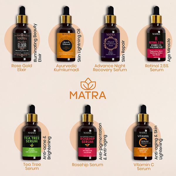 Matra Retinol 2.5%, Vitamin C, E & Hyaluronic Acid Serum 15 ml - Face Serum