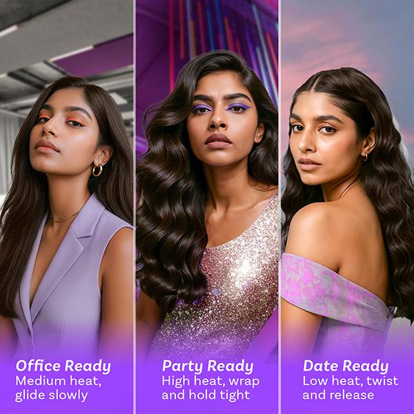 Bombae Hairess Ionic 3-in-1 Hot Air Brush Dryer, Volumizer, & Straightener, Cool Shot Drying 1200 W 700 g - Hair Dryers