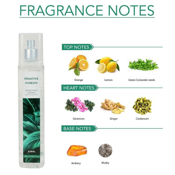 Ajmal Aretha EDP For Women & Primitive Forest EDT For Men & Women Combo Pack Of 2 350 ml - Perfumes (Edt/Edp)