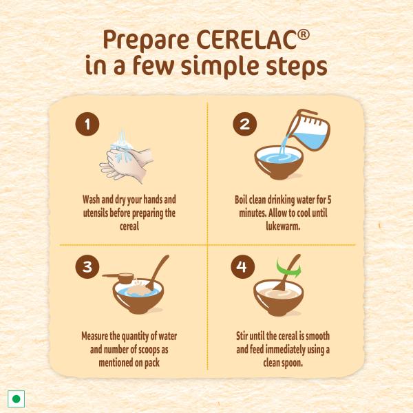 Nestle Cerelac Baby Food Cereal No Refined Sugar - 5 Grains & Fruits (For 18 to 24 Months Baby) 300 g - Baby And Infant Supplements