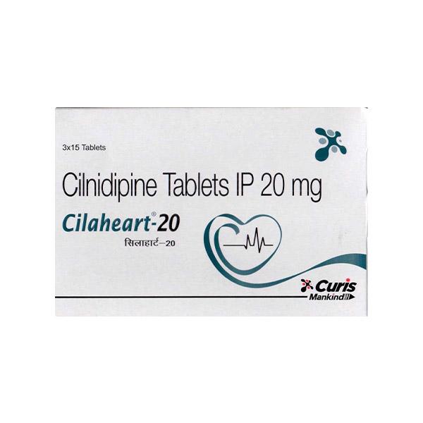 CILAHEART 20 Tablet 15's - Hypertension-Cal