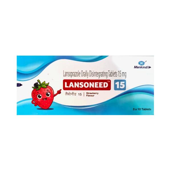 LANSONEED 15 STRAWBERRY FLAVOUR Orally Disintegrating Tablet 10's