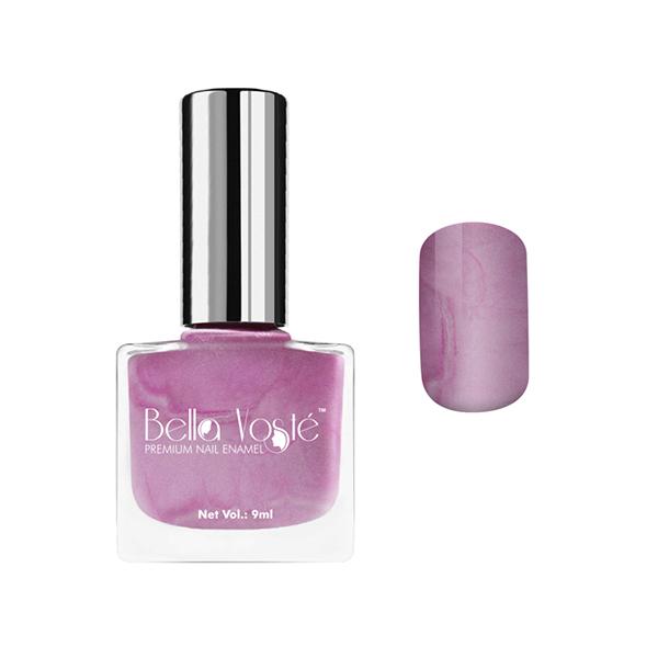 Bella Voste Mettalic Nail Paints Bachellorette Blush(15) 9 Ml - Nail Polish