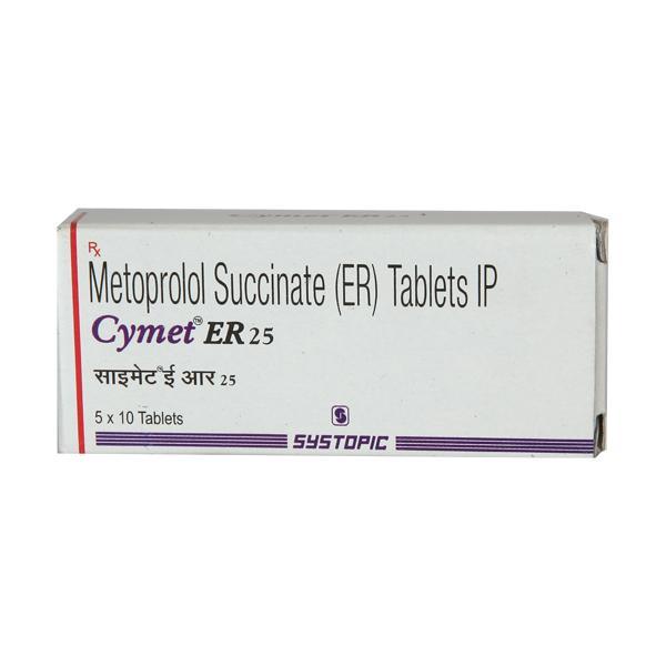 Cymet ER 25mg Tablet 10'S - Hypertension-Bet