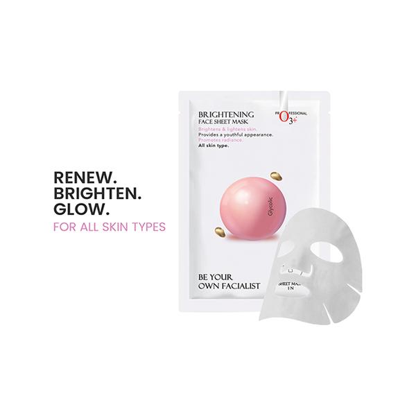 Netmeds | O3+ Facialist Brightening Face Sheet Mask with Glycolic 30ml
