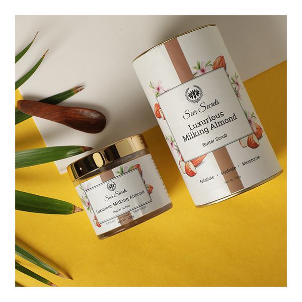Seer Secrets Luxurious Milking Almond Butter Scrub 175 ml - Scrubs & Exfoliants