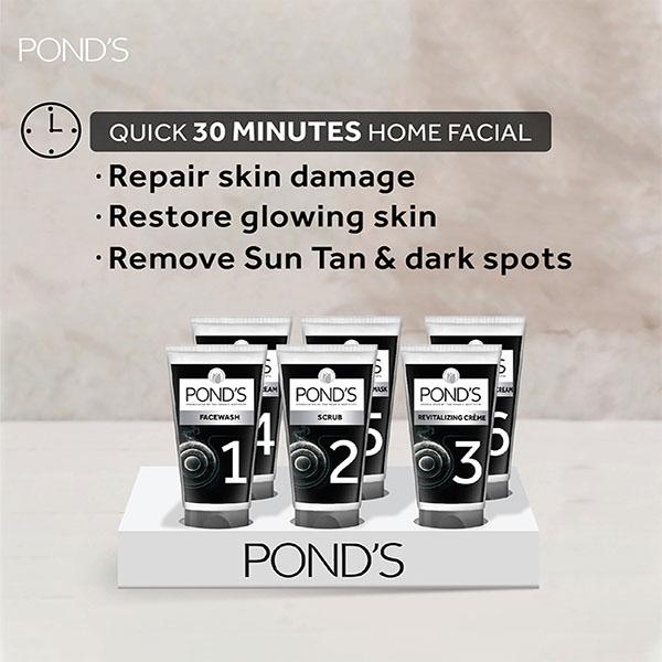 Ponds Vitamin Skin Brightening Home Facial Kit 80 gm - Facial Kits