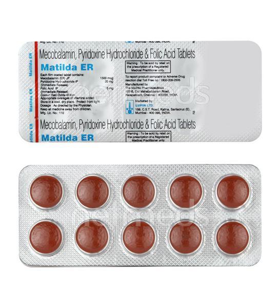 Matilda ER Tablet 10'S - Nootropics And Neurotrophics