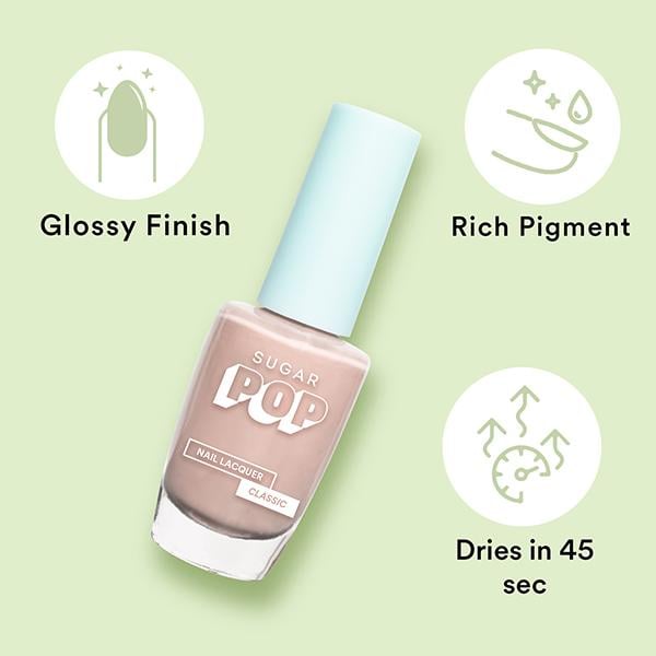 SUGAR POP Nail Lacquer 19 Baked Bae 10 ml - Nail Polish