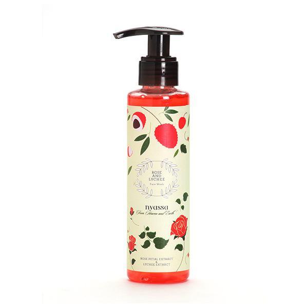 Nyassa Rose and Lychee Face Wash 145 gm