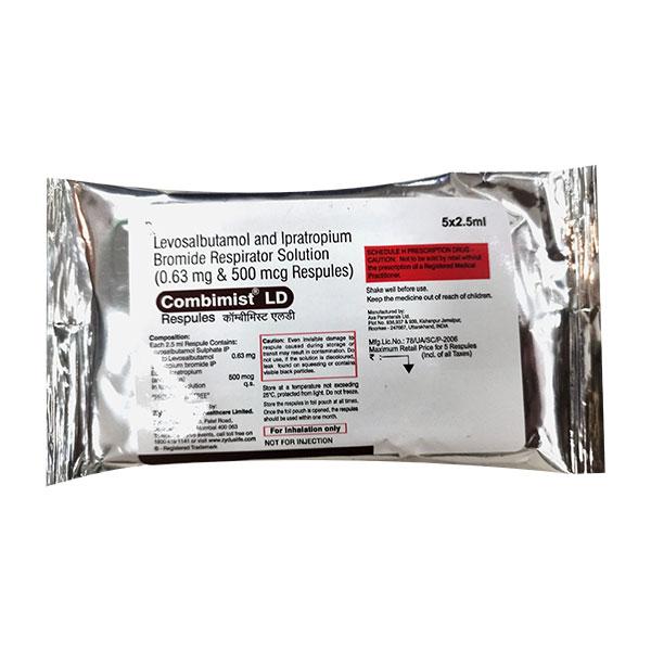 COMBIMIST LD Respules 2.5ml