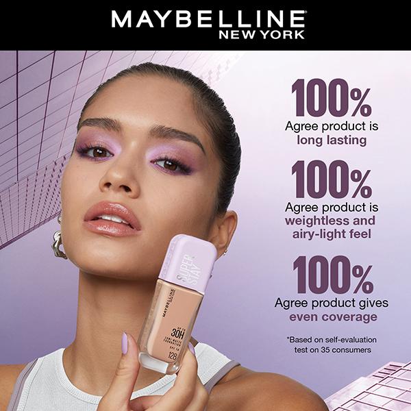 Maybelline New York Super Stay Lumi-Matte Liquid Foundation 30H Longwear Yet Light-As-Air, 230 35 gm - Foundation
