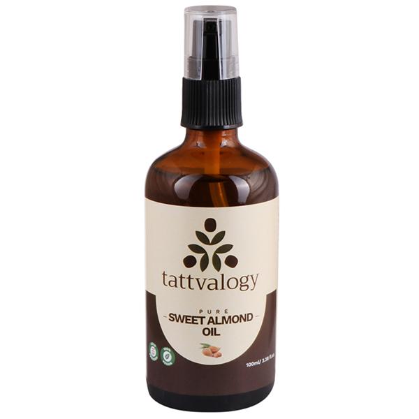 Netmeds | Tattvalogy Cold Pressed Sweet Almond Oil 100 ml