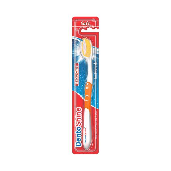 Dentoshine Extra Care Soft Bristles Toothbrush Orange 100 gm
