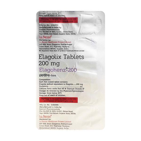 ELAGOHENZ 200 Tablet 10's