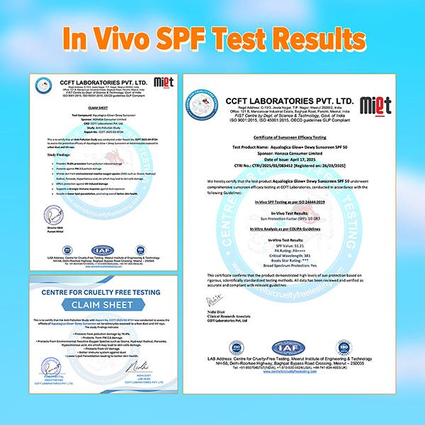 Aqualogicaglow+ Dewy Sunscreen 80 gm - Face Sunscreen