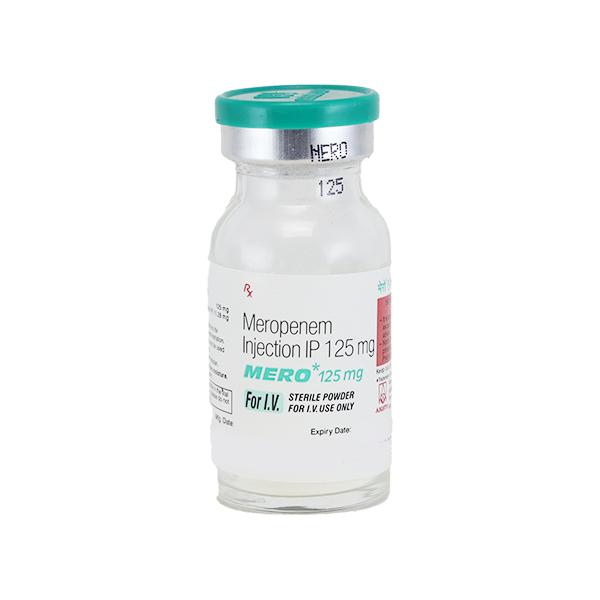 Mero 125mg Injection 1'S - Bacterial Infections-OBL