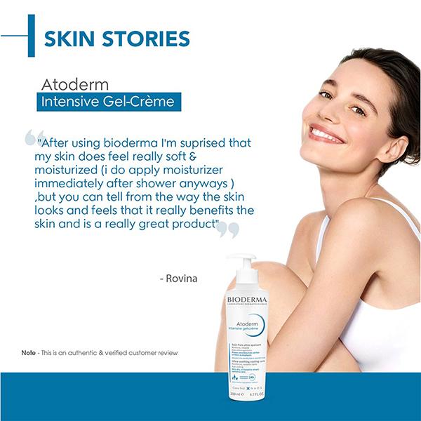 Bioderma Atoderm Intensive Gel Creme for Anti-itching lipid-replenishing treatment 200 ml - Lotions & Creams