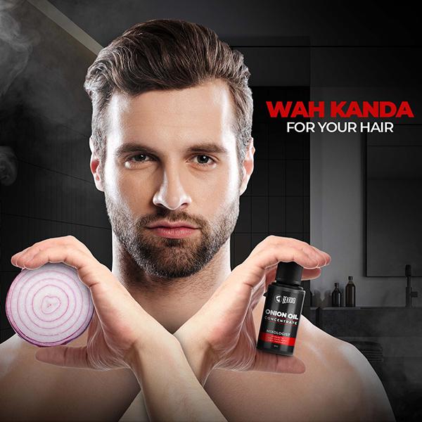 Beardo Onion Oil Concentrate Mixologist 25 ml - Hair Oils