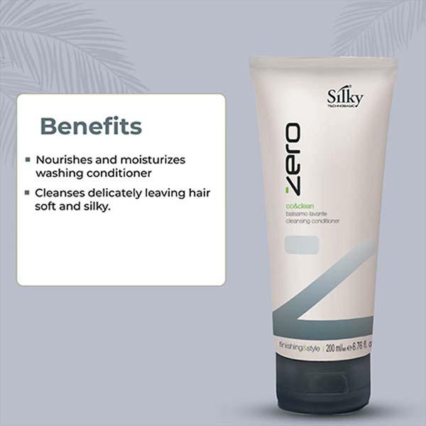 Silky Technobasics Zero Co and Clean 200 ml - Conditioners