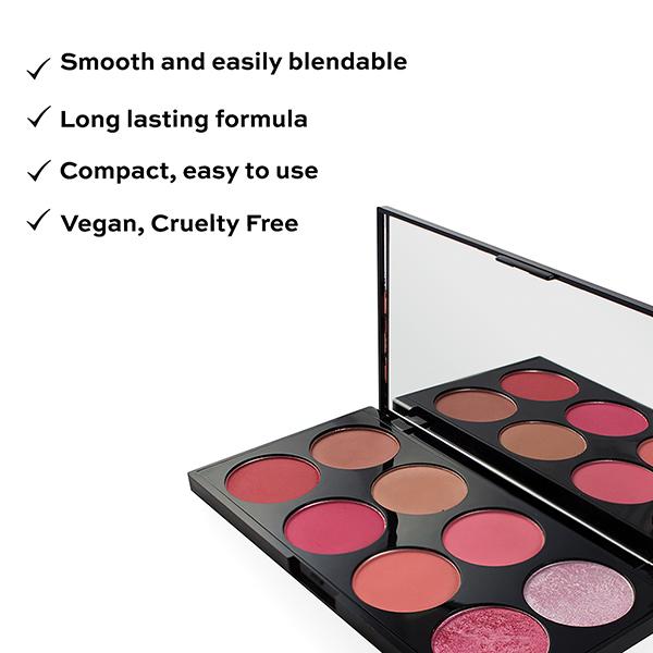 Makup Revolution Ultra Blush Palette Sugar and Spice 12.8 gm - Blushes