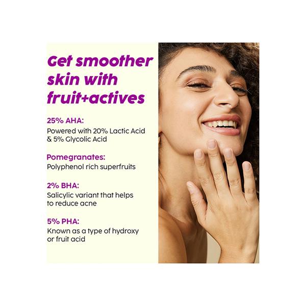 Plix The Plant Fix Pomegranate Peeling Potion And Vitamin C Effervescent Combo 30 ml - Face Gels