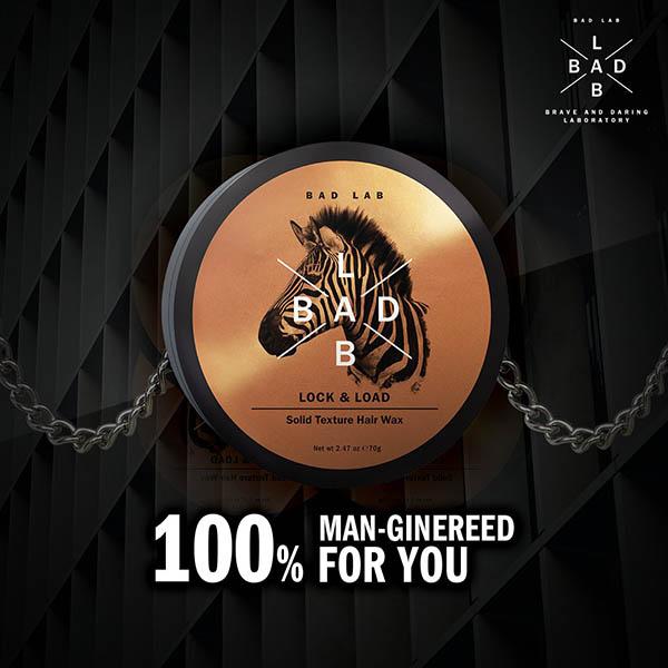 Bad Lab Lock & Load Solid Texture Hair Wax 70 gm - Hair Waxes