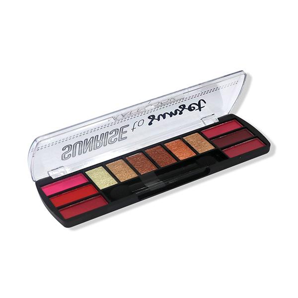 Matt Look Sunrise To Sunset Makeup Palette, Multicolor-01 13 gm - Face Palettes