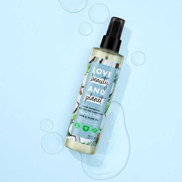 Love Beauty And Planet Virgin Coconut Oil, Aloe Vera & Ylang Ylang Hair & Scalp Oil 200 ml - Hair Oils
