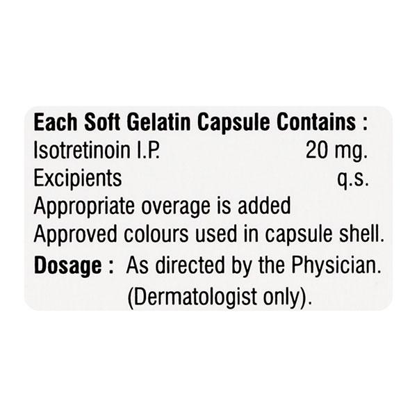 ACTAME 20 Softgel 10's - Acne-Acn