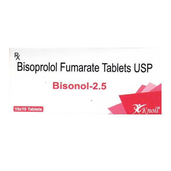 BISONOL 2.5 Tablet 10's - Hypertension-Bet
