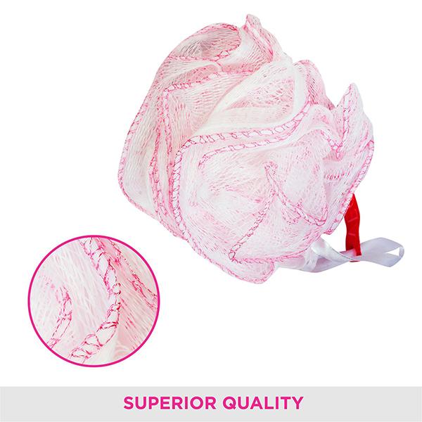 Vega Everyday Body Sponge Natural Bath Loofah, Off White 2's - Body Scrubbers & Brushes