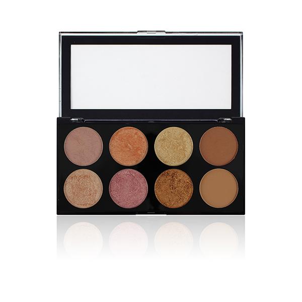 Makeup Revolution Golden Sugar 2 Rose Gold 12.8 gm - Face Palettes
