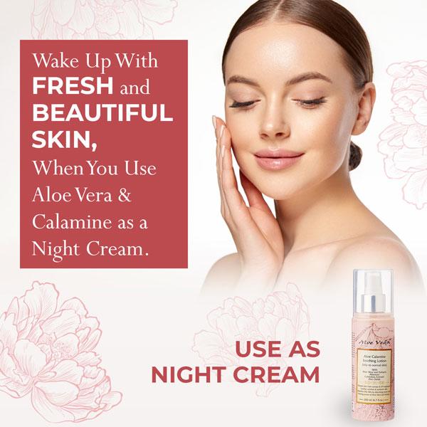 Aloe Veda Aloe Calamine Soothing Lotion 200 ml - Lotions & Creams
