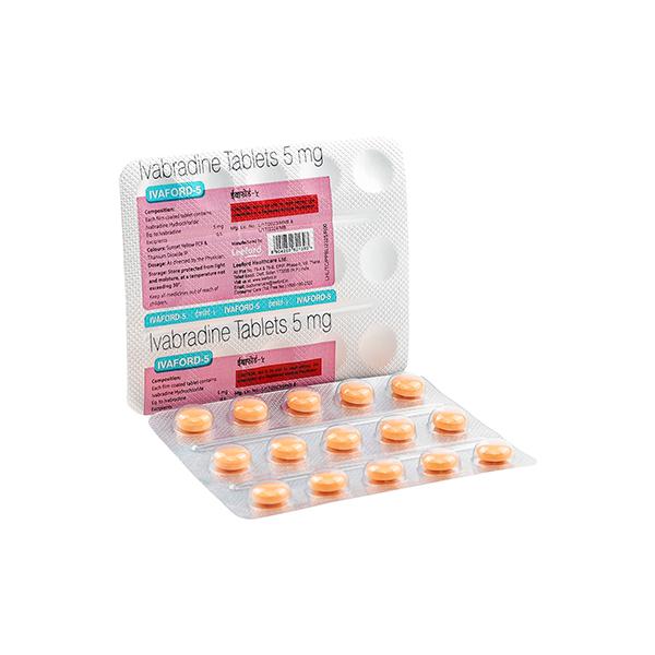 IVAFORD 5 Tablet 15's - Angina