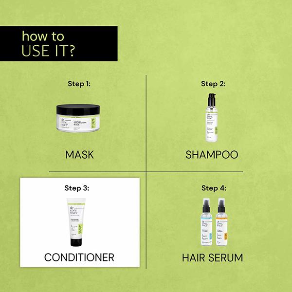 Deconstruct Nourishing Conditioner 1 Percent Keratin Complex + 0.1 Percent Biotin+ 0.5 Percent Murumuru Butter 200 ml - Conditioners