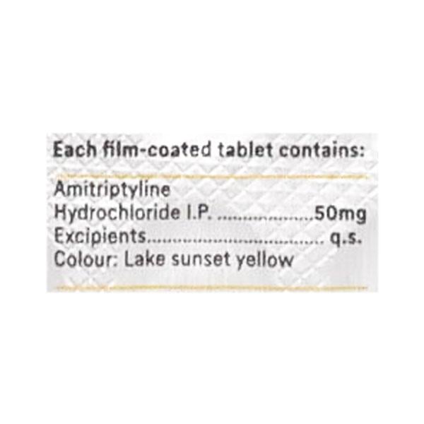 Tryptomer 50mg Tablet 15'S - Depression-Ant